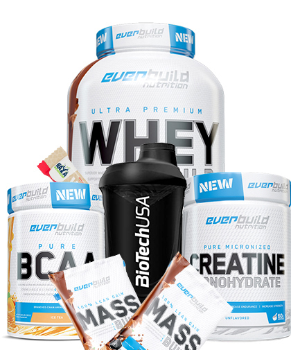 PROMO STACK PROMO STACK Proteina + BCAA + Creatina + Shaker + 2 FREE